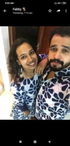 Indigo Floral Couple photo review