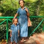 Indigo Striped Family photo review